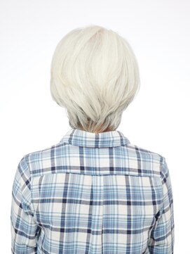 えがお美容室 【えがお美容室】60代グレイヘアの方に◎ショートボブ