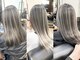 ルクスバイアフィナー(Luxo by Afinar)の写真/【町田駅】得意のブリーチ・デザインカラー技術でオシャレに白髪ぼかしができる♪