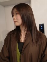 ヨー(Yoh-)&nbsp;【レイヤーカット/星亘祐】モカグレージュ／顔周りカット