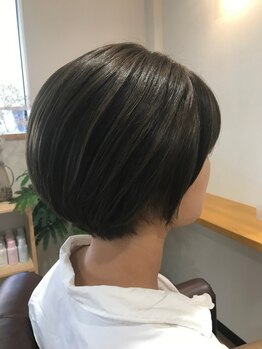 アンドエスヘアー(andS hair)の写真/【久留米国分】毎月の白髪染めをダメージレスに。ナチュラルだけど自分の個性を引き出してくれるサロンです