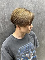 ダズルヘアーエイチ(DAZZLE hair H)&nbsp;ブリーチからのニュアンスパーマ