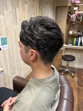 ユー(U.) 外国人風パーマ♪