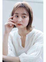ヘアーゼロ 南新町(HAIR ZERO)&nbsp;外ハネボブ×シースルバング