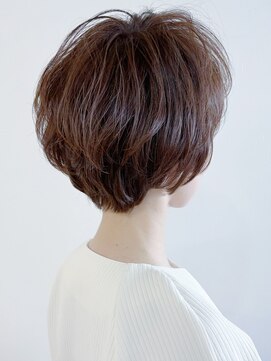 リコ(LIKO) 大人のふんわりボリュームショート☆大人ヘア/デジタルパーマ