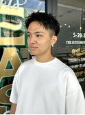 MEN'SHAIRウルフカルマパーマスパイキーショートイージーパーマ