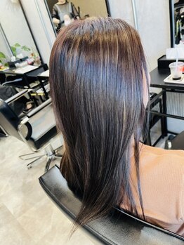 ルルヘアー(Lull hair)の写真/大人女性のお悩みに寄り添い、あなたに合ったカラーをご提案！白髪をしっかりカバーして、上品な印象に♪