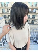 〈atsuno〉カーキグレー【ブリーチ/カラー】