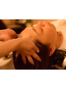 《髪と頭皮を健康的な美しさへと導く》頭皮環境を整えることで、髪本来の美しさを取り戻します―。