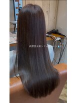 ヴァネッサ VANESSA 超高濃度水素トリートメントベージュカラー×MIHO