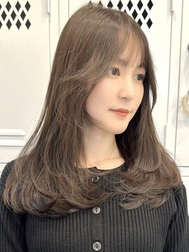 プラチナ(PLATINA) レイヤーカット/ベージュカラー/ワンカールレイヤー