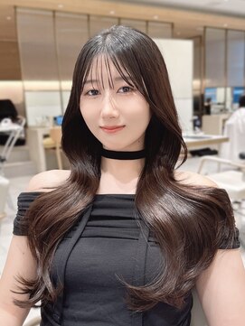 アフロート トウキョウ(AFLOAT TOKYO) 【瀬谷凌人】盛れるシースルーバンクの韓国ヘア