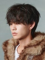 エルマーク 神戸三宮(L-MARK) シャドウパーマメンズカットスパイラルパーマツイスパ波巻き