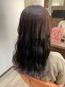 野口指名【学割U24】インナーカラー＋カット＋トリートメント(M's改善)　