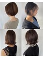 ヘアデザイン アンジェロ(Hair Design Angelo)&nbsp;ひし形ボブ／クビレボブ/切りっぱなしボブ/外ハネボブ