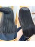 【しっかりクセをとりたい方に】カット+メテオ縮毛矯正