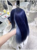 《RIHO》ネイビーブルー×ブルーシルバー