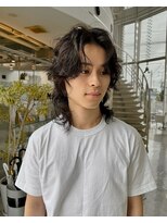 ブランコジーサウス(BLANCO G South) ウルフパーマ/メンズウルフ/レイヤーパーマ