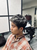 バンデ(Bande)&nbsp;ツイストピンパーマ×スパイキーショート