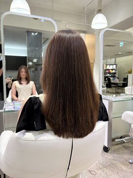 ハッシュカット/ロングレイヤー/大人のレイヤーカット