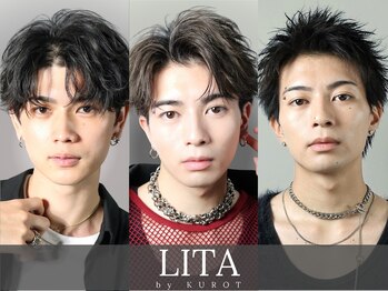 MEN'S salon LITA by KUROT 沖縄　那覇/メンズパーマ/縮毛矯正/ブリーチ【リタ】