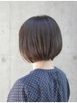 ウェル アアルト 海老名ビナウォーク店 ミニボブ×ダークカラー/リタッチ/髪質改善/30代/40代/50代