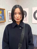 バートランド 白楽(Bertland)&nbsp;島田/顔まわりレイヤーボブ モード 大人ボブ 髪質改善 白楽