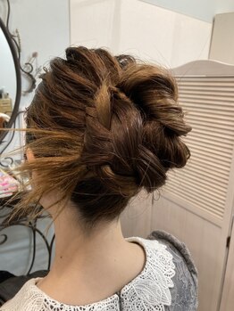 【旭区/早朝OK】結婚式やイベントに◎特別な日はプロの技術で華やかなスタイルに♪［日本髪\4400］