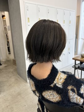 レイヤーボブ/外ハネボブ/切りっぱなしボブ