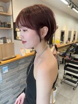 サンドパールス 仙台店(sand PALCE)&nbsp;髪質改善/大人ガーリー/似合わせカット/ショートボブ前髪/仙台