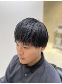 【広尾・西麻布】メンズ前髪縮毛/縮毛矯正/メンズショート