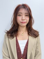 エアー 横浜(AIR)&nbsp;【寺本】春ピンクカラー透明感レイヤーカット