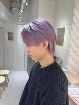 メンズペレ 渋谷(MEN'S PELE) MEN’S HAIR/サーフカール/刈り上げセンターパート/渋谷