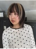 【rico style】ブロックカラー/デザインカラー/レイヤーカット