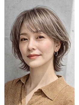 クリーピー(CREAPY)の写真/栃木のオトナ女性の悩みをしっかり解決！明るい白髪染めで白髪をカバー◎理想のスタイルへ導きます♪