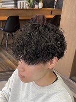 フレイム(FLAME)&nbsp;波巻きパーマツイストスパイラルパーマメンズ東区新潟駅