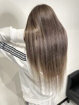 ヘアーデザイン ジェルム(Hair Design germe)&nbsp;サラツヤストレートヘア プルエクステ #しのだスペシャル