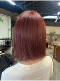 ブリーチなしダブルカラーでしっかり発色
