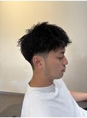 フリンジカット　仏陀パーマ　スパイキーショート　八王子