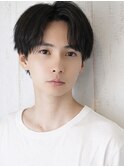 メンズヘア/韓国センターパートフェザーパーマ/メイキー本厚木