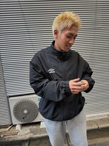 ハイセンス(HISENSE)&nbsp;メンズカットハイトーンスパイキーショートメンズカラー【GIA】