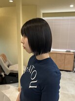 トパキュー(topa cue) 切りっぱなしボブ