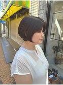 髪質改善×大人ショートボブ　色だけじゃない美しさを