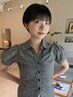 連太指名【質感/骨格補正カット】カット＋栄養補給Xトリートメント￥14300