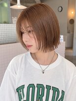 ルトワフクロマチ(Lutowa Fukuromachi) ダークパープル/ナチュラルショート/ミルクブラウン/夏/広島袋町