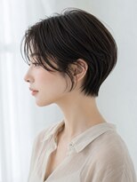 プールバイスタイル 藤沢(POOL by STYLE) 顔まわりすっきり長め前髪ショート/50代/藤沢