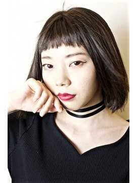 ヘアーデザイン ディードット(Hair design D.) ショートバング×モード