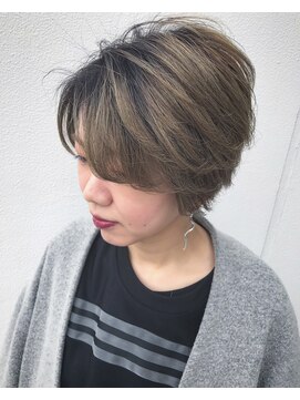 トリート 南行徳本店(TREAT) ハンサムショート×マットグレージュ