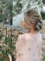 ルナクレセント (Luna crescent)&nbsp;編み込みサイドアップ