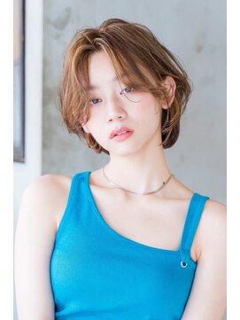 クロム バイ リエット(Chlom by Lietto) Chlom☆新宿 ハイライトベージュイルミナカラーハンサムショート