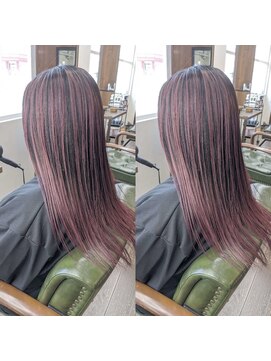ヘアーサロン リバース(Hair Salon Rebirth) 【防府/Rebirth】ピンクバレイヤージュ